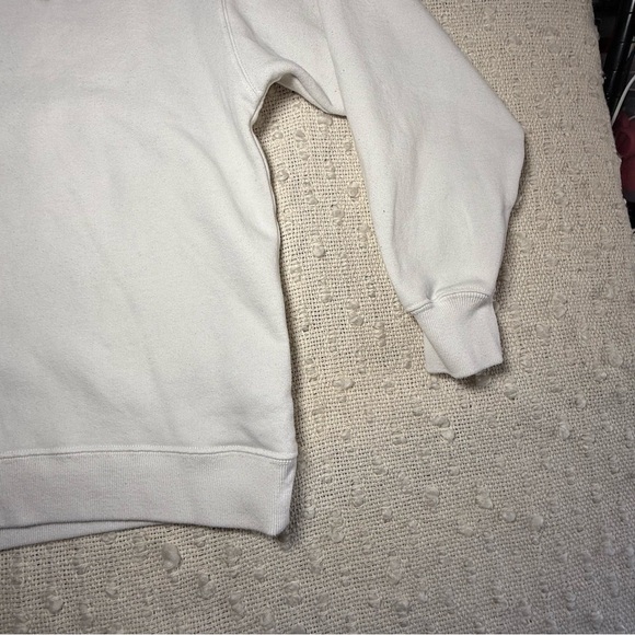 Women’s XS Hollister Crew Neck Sweatshirt Oversized PEACE London Market Plants - Picture 6 of 13